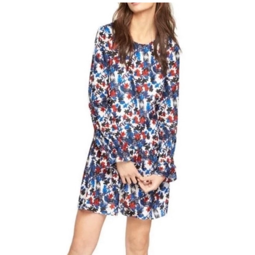 Milly Floral Silk Dress - Picture 1 of 12